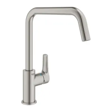 Grohe 30567DC0 Eurosmart Keukenmengkraan Hoge Uitloop Supersteel (RVS look)