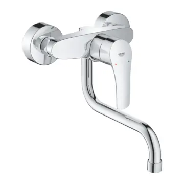 Grohe 31391003 Eurosmart Keukenmengkraan Wandmontage Chroom