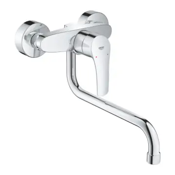 Grohe 32224003 Eurosmart Keukenmengkraan Wandmontage Chroom