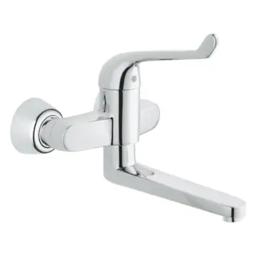 Grohe 32793000 Euroeco Special Tweegats Wastafelmengkraan Veiligheids Chroom