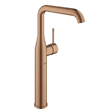 Grohe 32901DL1 Essence Wastafelmengkraan XL-Size voor Opzetwastafel Warm Sunset Geborsteld (mat brons)