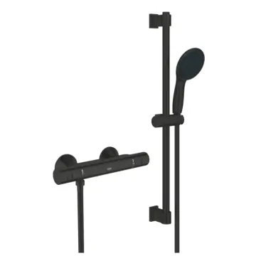 Grohe 345972431 Precision Start QuickFix Thermostatische Douchemengkraan Mat Zwart