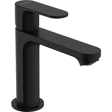 Hansgrohe 72520670 Rebris S ééngreeps Wastafelmengkraan 110 Coolstart zonder afvoer Mat Zwart