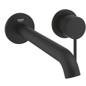 Grohe 29193KF1 Essence Tweegats wastafelmengkraan L-Size Phantom Black