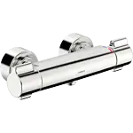 Hansa 08806200 Clinica Thermostatische Douchemengkraan Chroom