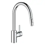 Grohe 31481001 Eurosmart Cosmopolitan Keukenmengkraan Hoge Uitloop Chroom