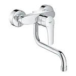 Grohe 31391003 Eurosmart Keukenmengkraan Wandmontage Chroom