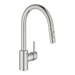 Grohe 31483DC2 Concetto Keukenmengkraan Hoge Uitloop Supersteel